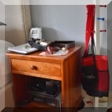 F61. Vermont Precision Woodworks cherrywood nightstand. 